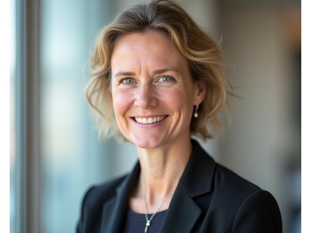 Portrett av Ingrid Bjørnson, Pensjonsekspert.